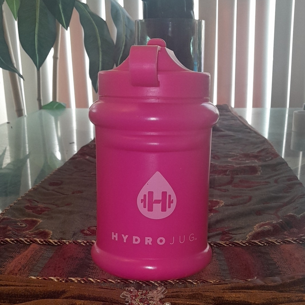 🌺HYDROJUG Pink Water Bottle